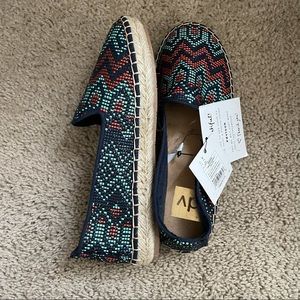 Dolce Vita Multi-Colored Espadrilles Flats New,SZ 6